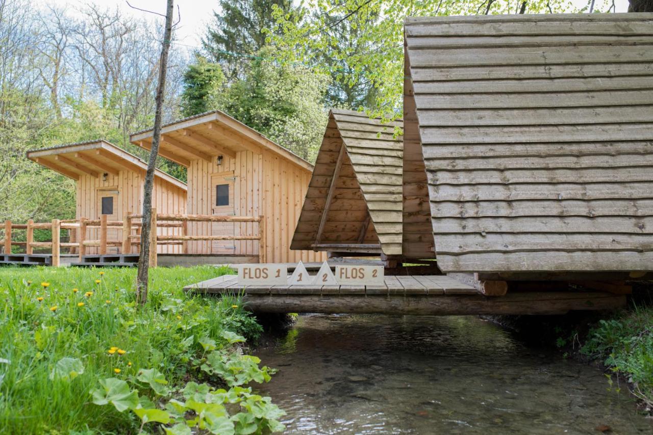 Kamp na Otoku Hotel Ljubno Bagian luar foto